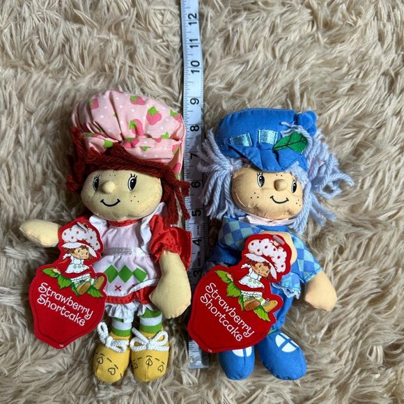 2003 STRAWBERRY SHORTCAKE AND BLUEBERRY MUFFIN Plush - Picture 6 of 6